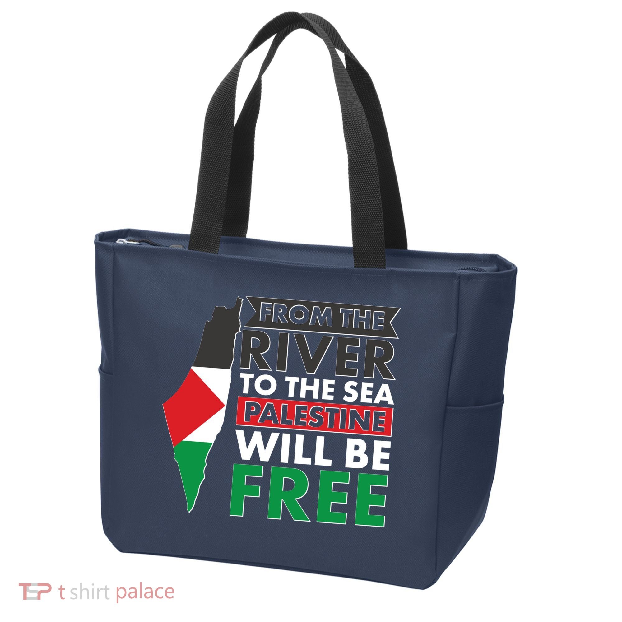 From The River To The Sea Palestine Will Be Free Tote Bag
