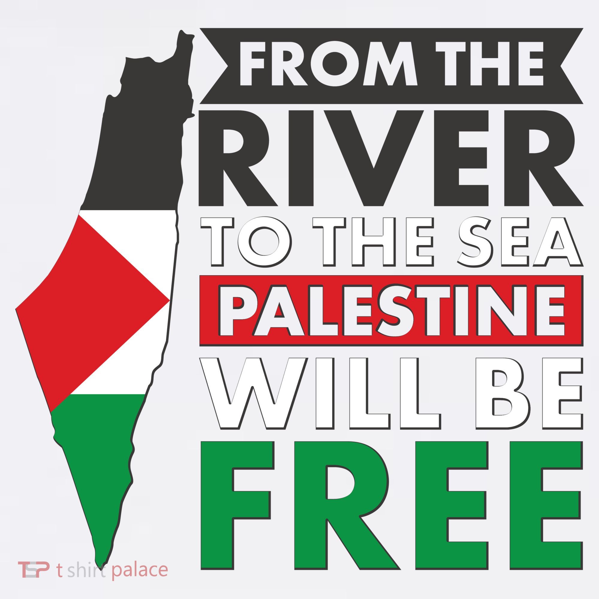 From The River To The Sea Palestine Will Be Free Garment-Dyed Sweatshirt