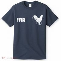 French Rooster Proud France Fans FRA T-Shirt thumb 0