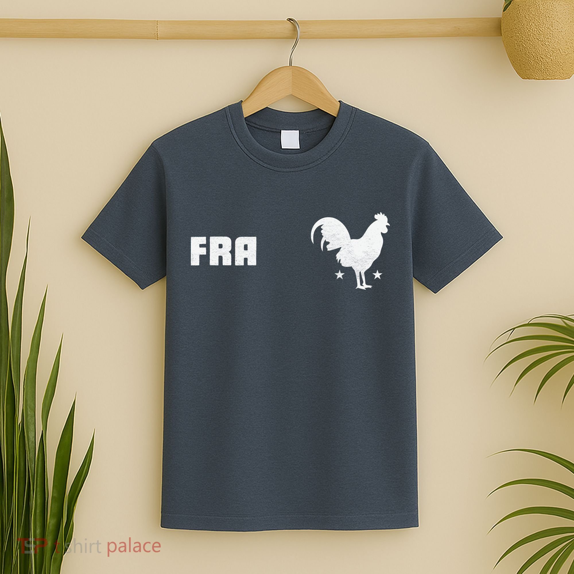 French Rooster Proud France Fans FRA T-Shirt