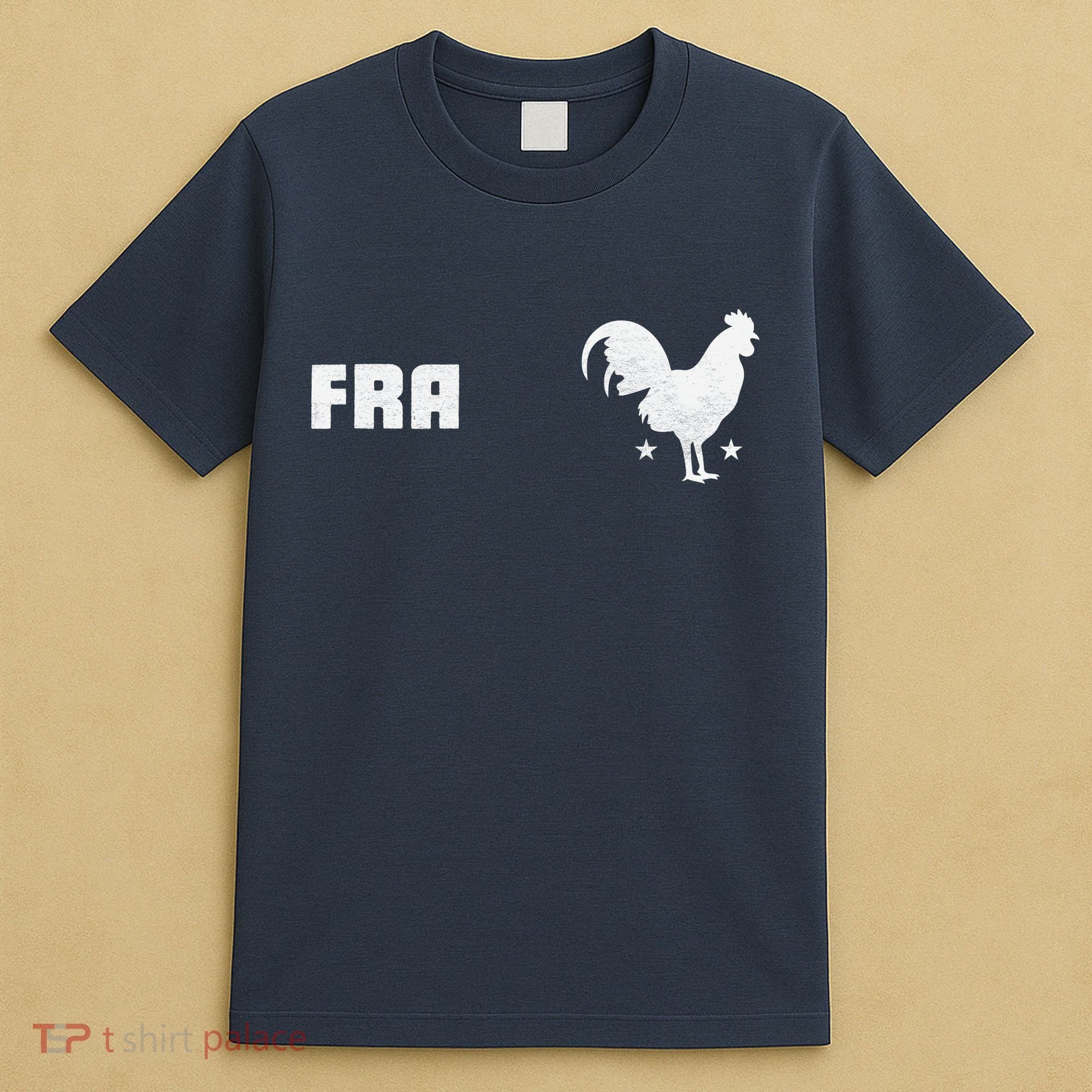 French Rooster Proud France Fans FRA T-Shirt