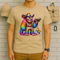 Funny Rainbow Pride Bigfoot Reading Book With Heart Glasses T-Shirt thumb 6