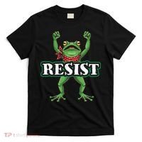Funny Resist Portland Frog Prostest T-Shirt thumb 0