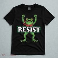 Funny Resist Portland Frog Prostest T-Shirt thumb 5