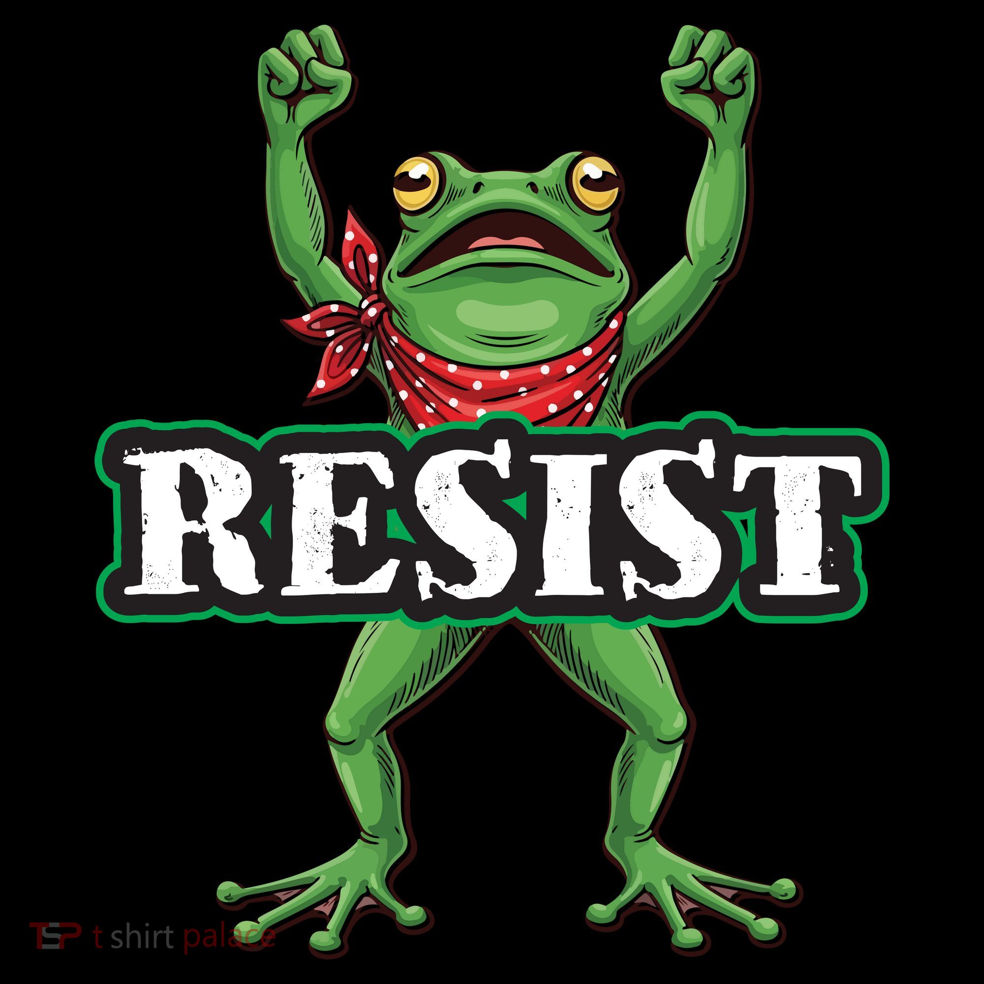 Funny Resist Portland Frog Prostest Coffee Mug