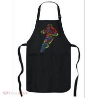 Funny Rugby Player Rugby Fan Graphic Outfit Apron thumb 0