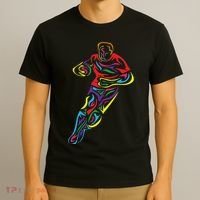 Funny Rugby Player Rugby Fan Graphic Outfit T-Shirt thumb 3
