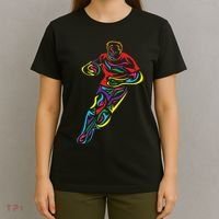Funny Rugby Player Rugby Fan Graphic Outfit T-Shirt thumb 4