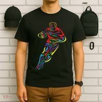Funny Rugby Player Rugby Fan Graphic Outfit T-Shirt thumb 6