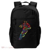 Funny Rugby Player Rugby Fan Graphic Outfit Backpack thumb 0