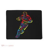 Funny Rugby Player Rugby Fan Graphic Outfit Mousepad thumb 0