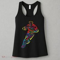 Funny Rugby Player Rugby Fan Graphic Outfit Women's Tank Top thumb 3