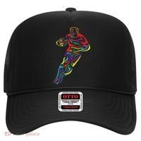 Funny Rugby Player Rugby Fan Graphic Outfit Hat thumb 0