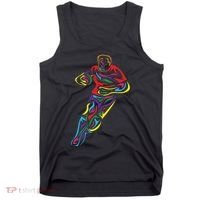 Funny Rugby Player Rugby Fan Graphic Outfit Tank Top thumb 0