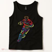 Funny Rugby Player Rugby Fan Graphic Outfit Tank Top thumb 2
