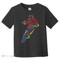 Funny Rugby Player Rugby Fan Graphic Outfit Toddler T-Shirt thumb 0