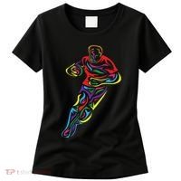 Funny Rugby Player Rugby Fan Graphic Outfit Women's T-Shirt thumb 0