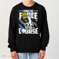 Funny Retired Police Officer Golf Retirement Gift Women's Sweatshirt thumb 0