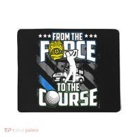 Funny Retired Police Officer Golf Retirement Gift Mousepad thumb 0