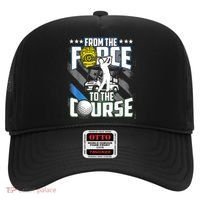 Funny Retired Police Officer Golf Retirement Gift Hat thumb 0