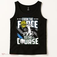 Funny Retired Police Officer Golf Retirement Gift Tank Top thumb 2