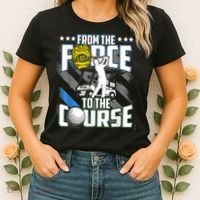 Funny Retired Police Officer Golf Retirement Gift Women's T-Shirt thumb 2