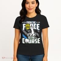 Funny Retired Police Officer Golf Retirement Gift Women's T-Shirt thumb 4