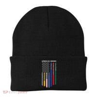 First Responders Police Military Firefighter Nurse Beanie thumb 0