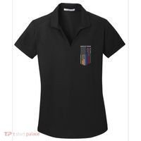 First Responders Police Military Firefighter Nurse Women's Dry Zone Grid Polo thumb 0