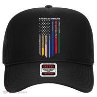 First Responders Police Military Firefighter Nurse Hat thumb 0