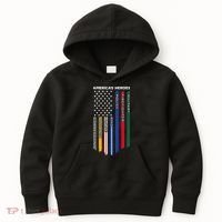 First Responders Police Military Firefighter Nurse Kids Hoodie thumb 0
