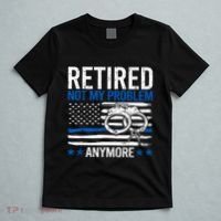 Funny Retired Police Officer Law Enforcement Retirement T-Shirt thumb 5