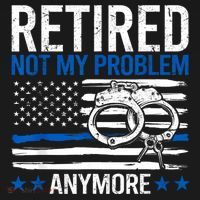 Funny Retired Police Officer Law Enforcement Retirement T-Shirt thumb 7