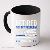 Funny Retired Police Officer Law Enforcement Retirement Coffee Mug thumb 0