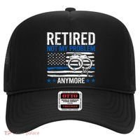 Funny Retired Police Officer Law Enforcement Retirement Hat thumb 0