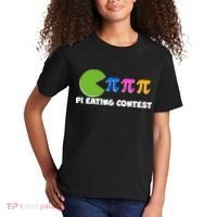 Funny Retro Pi Day 314 Pi Eating Contest Video Game Kids T-Shirt thumb 2