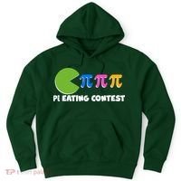 Funny Retro Pi Day 314 Pi Eating Contest Video Game Hoodie thumb 0
