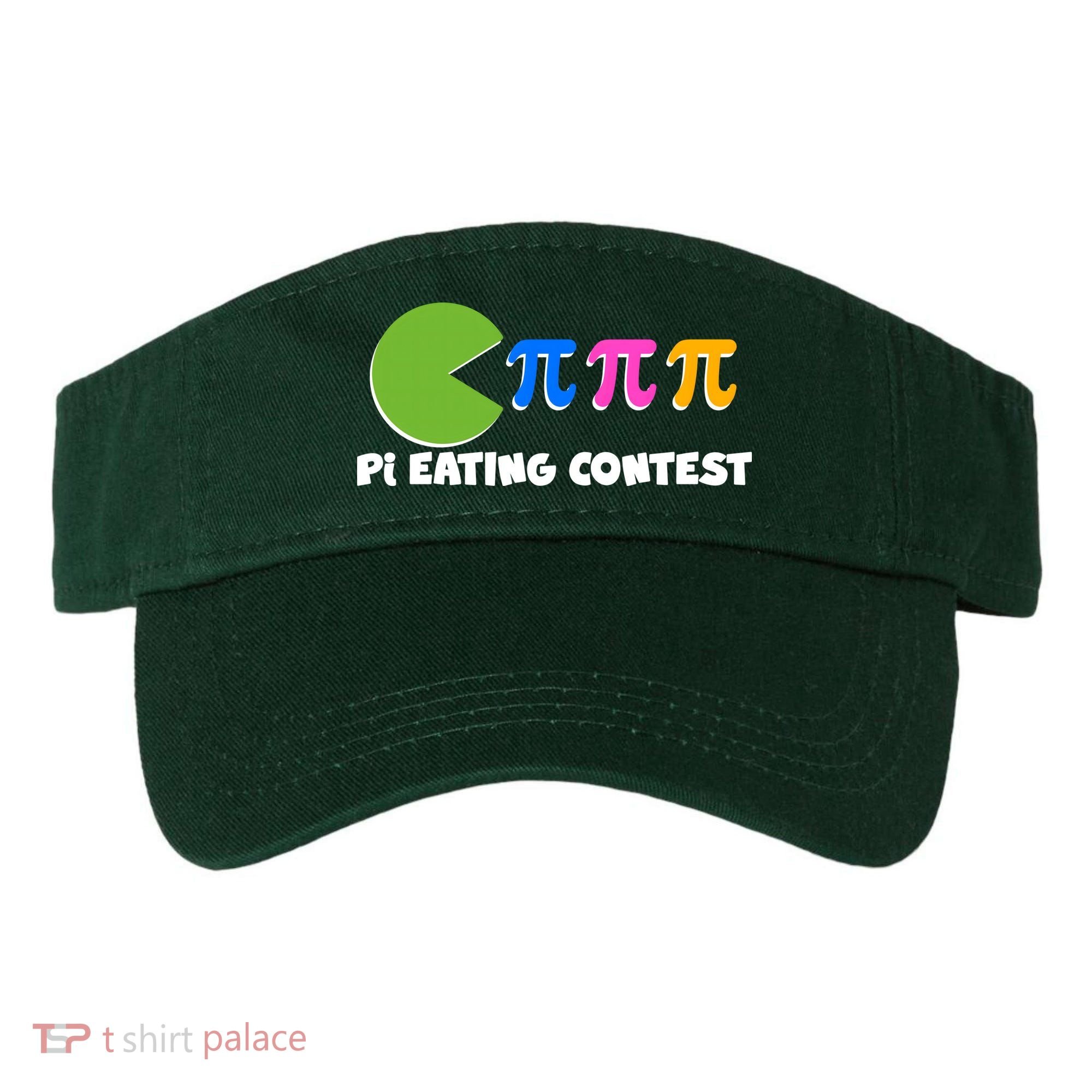 Funny Retro Pi Day 314 Pi Eating Contest Video Game Visor