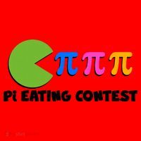 Funny Retro Pi Day 314 Pi Eating Contest Video Game Santa Hat thumb 1