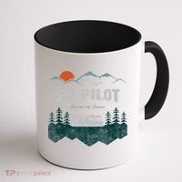Funny Rv Pilot Camping Gift Funny Motorhome Travel Vacation Gift Coffee Mug thumb 1