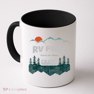 Funny Rv Pilot Camping Gift Funny Motorhome Travel Vacation Gift Coffee Mug