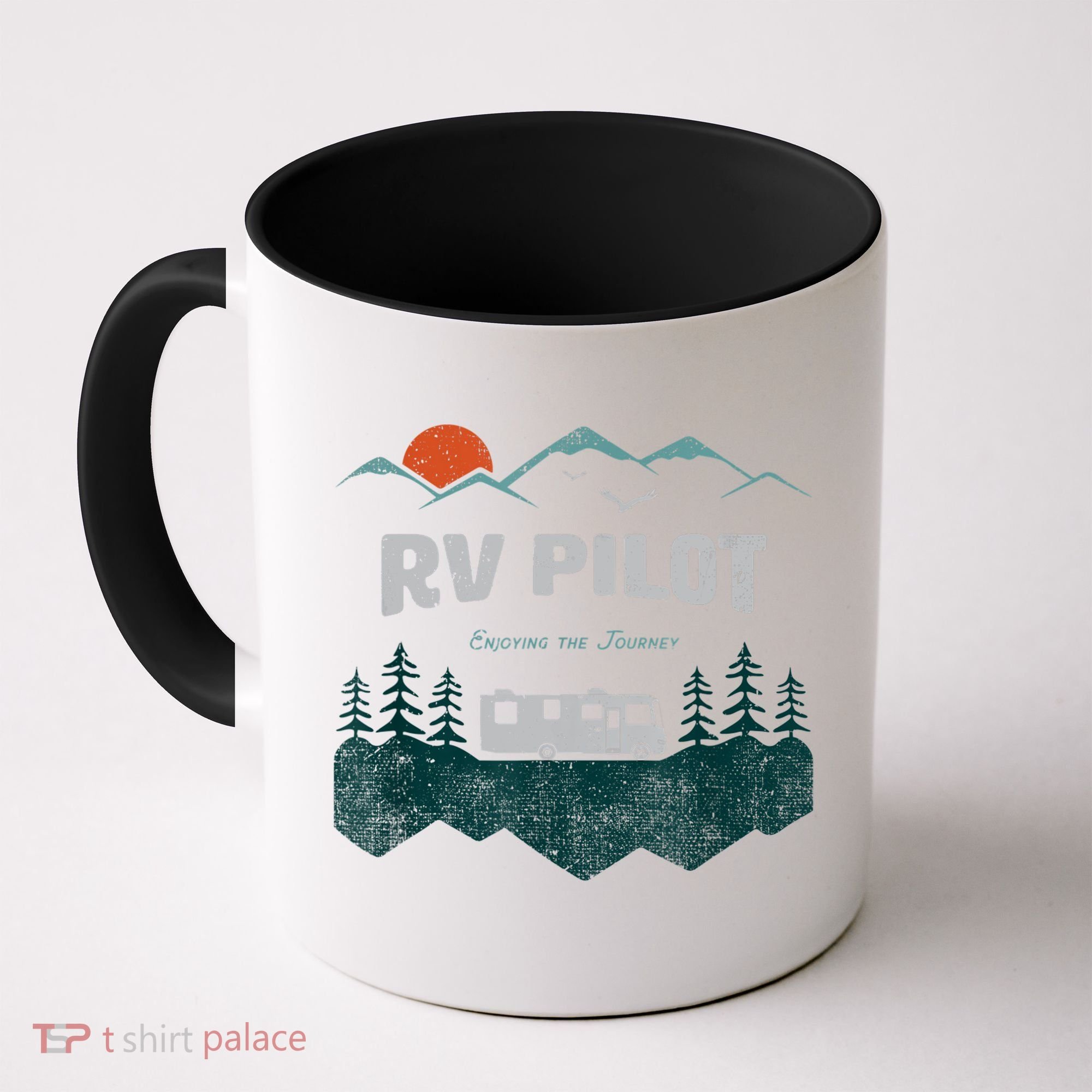 Funny Rv Pilot Camping Gift Funny Motorhome Travel Vacation Gift Coffee Mug