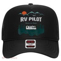 Funny Rv Pilot Camping Gift Funny Motorhome Travel Vacation Gift Hat thumb 0
