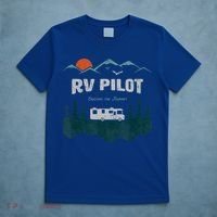 Funny Rv Pilot Camping Gift Funny Motorhome Travel Vacation Gift T-Shirt thumb 5