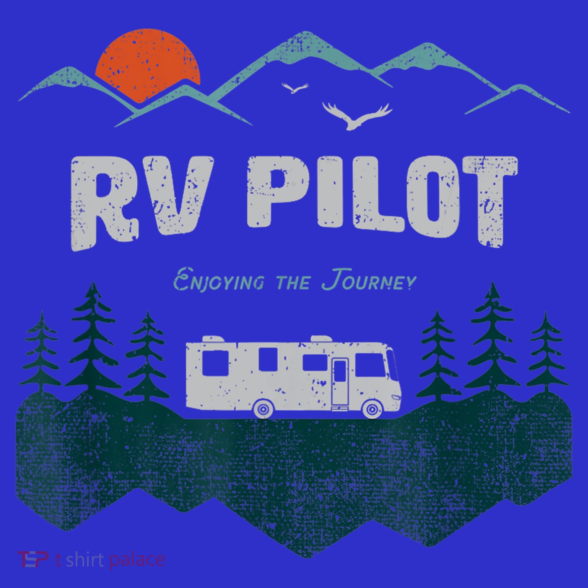 Funny Rv Pilot Camping Gift Funny Motorhome Travel Vacation Gift Women's Tank Top
