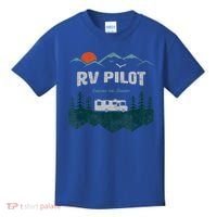 Funny Rv Pilot Camping Gift Funny Motorhome Travel Vacation Gift Kids T-Shirt thumb 0