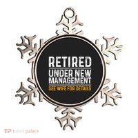 Funny Retirement Party M.E.Ns Dad Humor Classic Fit Ornament thumb 0