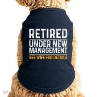 Funny Retirement Party M.E.Ns Dad Humor Classic Fit Doggie Tank thumb 0