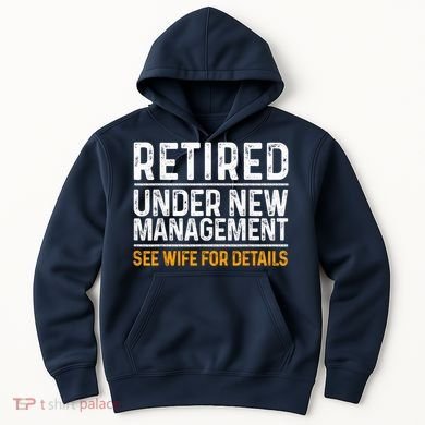 Funny Retirement Party M.E.Ns Dad Humor Classic Fit Hoodie