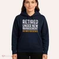 Funny Retirement Party M.E.Ns Dad Humor Classic Fit Hoodie thumb 5